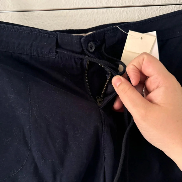 J. Crew New Navy Chino Shorts City Fit Classic Cuffed Summer Size 6 - Picture 6 of 9